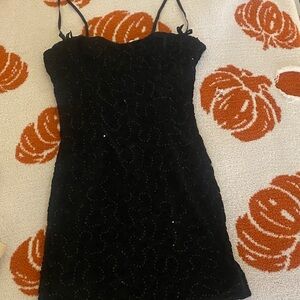 Bear Dance Black Dress